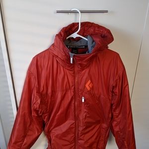 Black diamond synthetic down size large